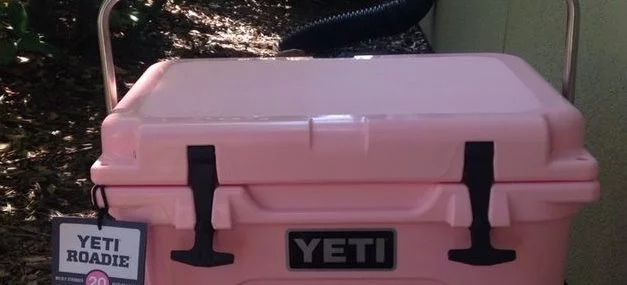 Pink YETI Cooler For My Wife